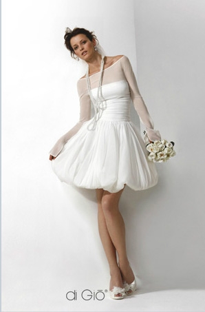 Le spose di Giò corto 2011 abito da sposa Collezione Informale