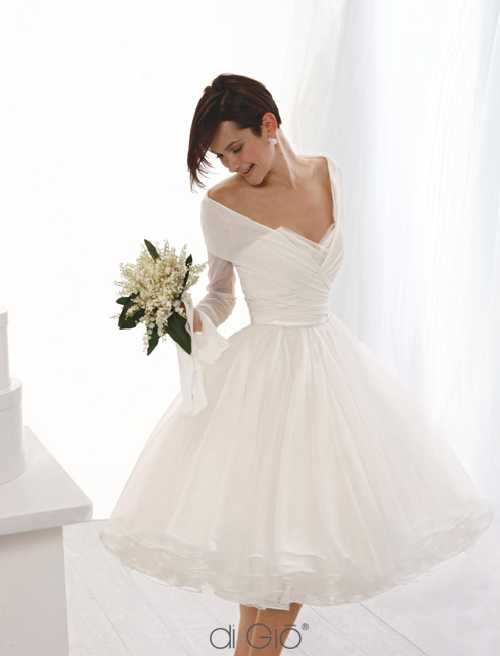 Le spose di Giò abito da sposa corto collezione classica 2011