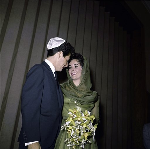 Liz Taylor nozze con Eddie Fisher 