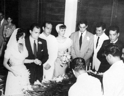 Liz Taylor nozze con Mike Todd 