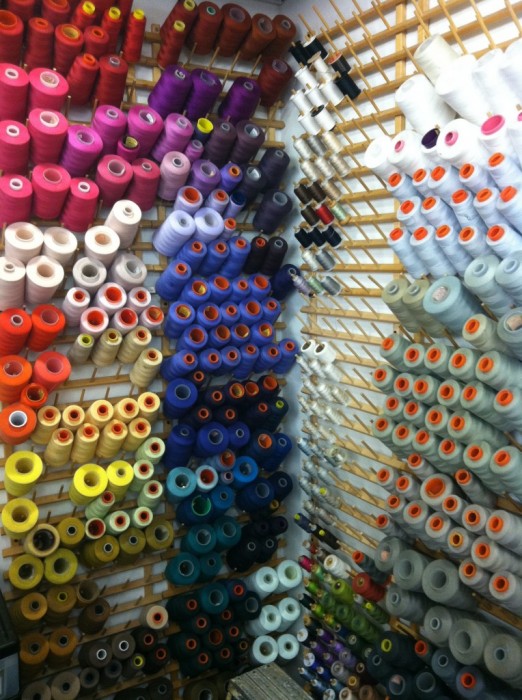 Palette di colori tessuti Vera Wang - Foto da Vera Unveil