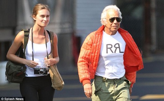 Lauren Bush con Ralph Lauren - Foto Splash News
