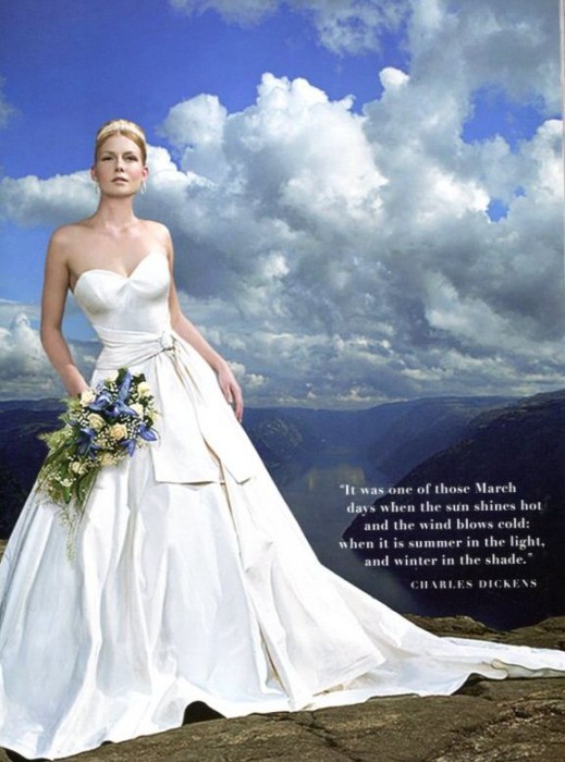 Abito da sposa Oleg Cassini