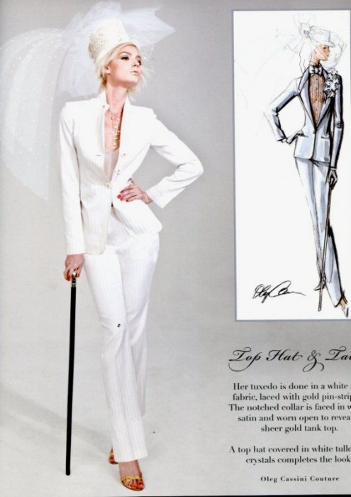 Abito da sposa Cassini pantalone