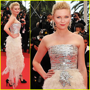 Kirsten Dunst cerimonia di chiusura in Chanel Haute Couture