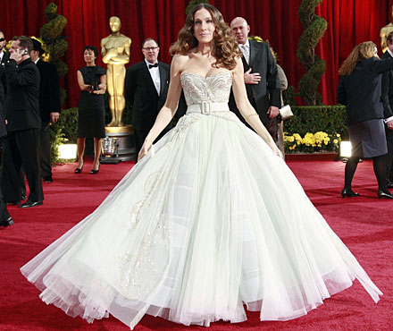 Sarah Jessica Parker in Dior agli Oscar 2009