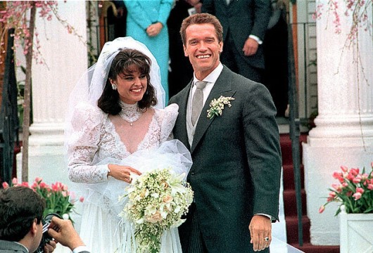 Nozze Maria Shriver-Arnold Schwarzenegger - Foto ufficiale AP