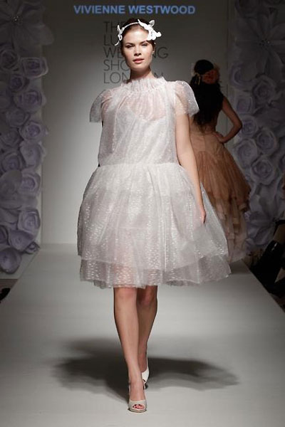 Abito da sposa corto Vivienne Westwood 2012