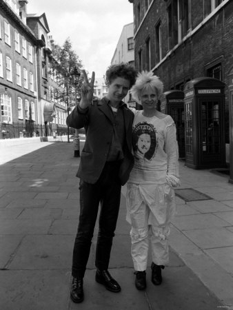Vivienne westwood e Malcolm Mclaren