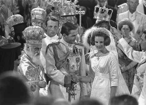 Nozze tra Re Costantino II di Grecia e la Principessa Anna Maria di Danimarca