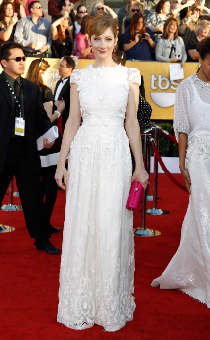 Judy Greer in Collette Dinnigan ai SAG Awards 2012