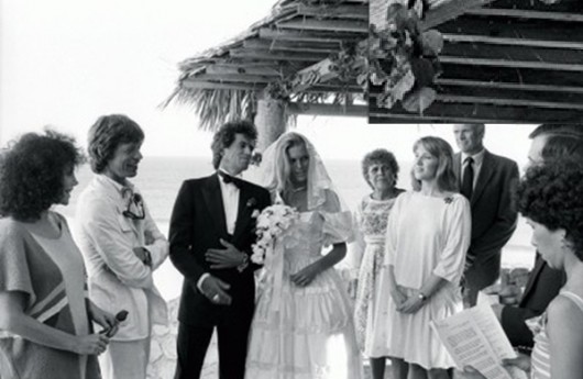 Nozze Keith Richards con Patti Hansen