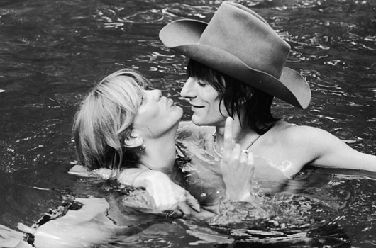 Krissy e Ronnie Wood 