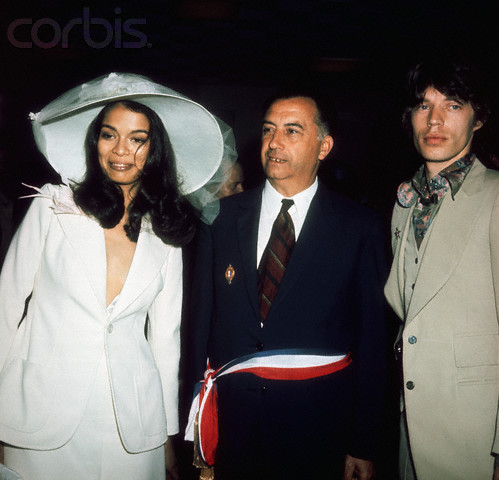 Nozze Mick e Bianca Jagger - Foto Corbis
