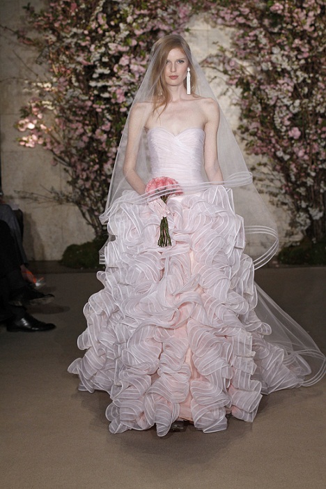 abito da sposa Oscar de la Renta Spring 2012