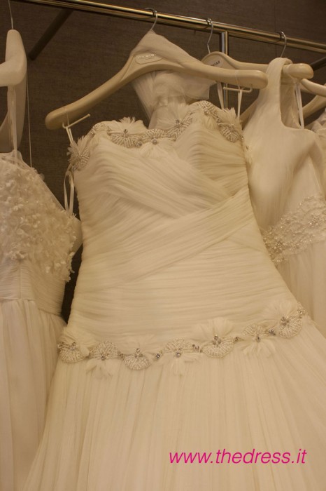 "Dimimarma" wedding dress from 2013 Pronovias collection at Milan preview