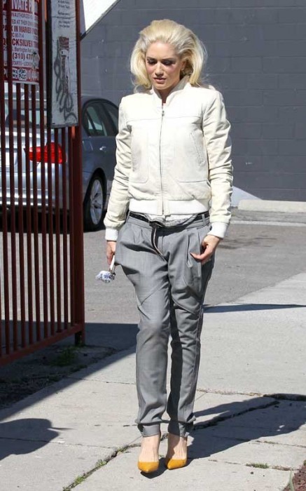 Gwen Stefani Photo shoot at California Girls in LA - March 21, 2012 -gossipecenter.com