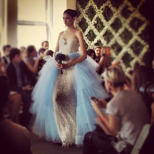 abito da sposa Spring 2013 Oscar de la Renta