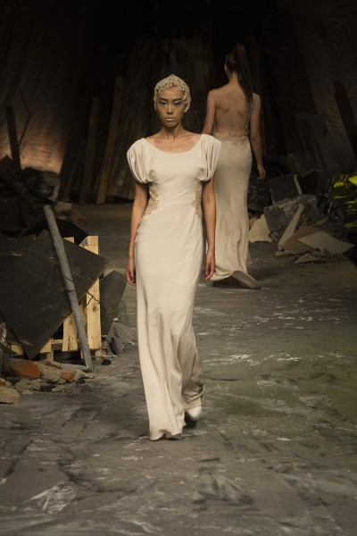 abito da sposa David Fielden 2012