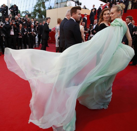 Diane Kruger in Giambattista Valli Cannes 2012 - Foto Getty