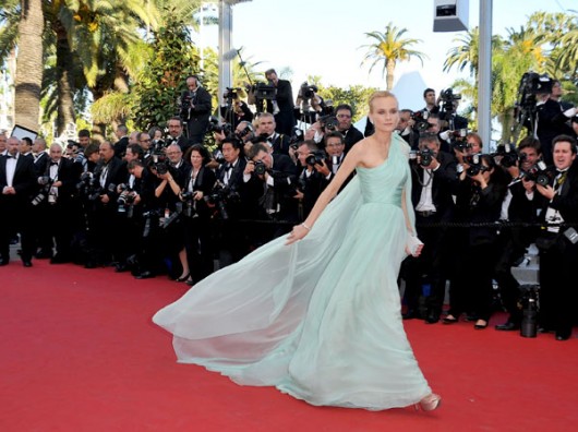 Diane Kruger in Giambattista Valli Cannes 2012 - Foto Getty