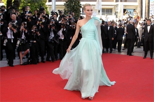 Diane Kruger in Giambattista Valli Cannes 2012 - Foto Getty