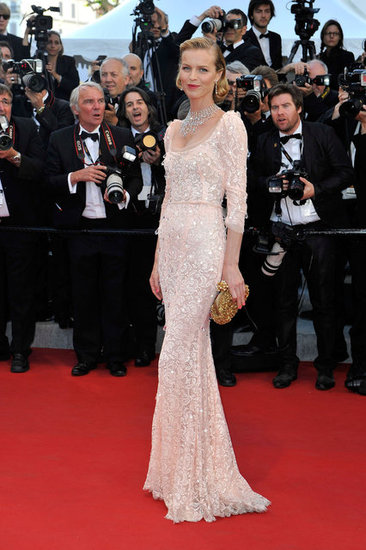 Eva Erzigova alla serata di apertura del Festival del Cinema di Cannes 2012 - Foto Getty