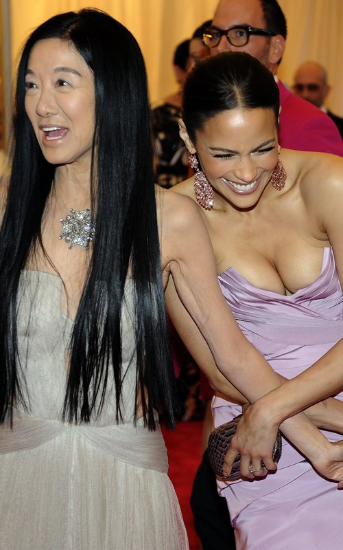Vera Wang e Paula Patton Met Ball 2012 - Getty