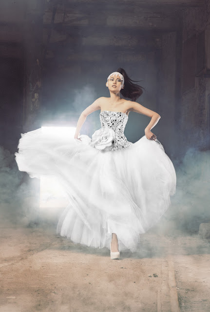 abito da sposa David Fielden 2012