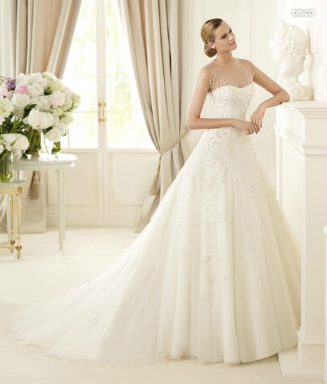 Disco, Glamour Collection, Abito da sposa Pronovias 2013