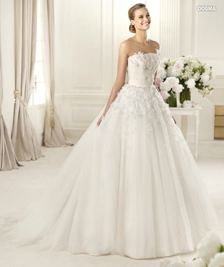 Dogma, collezione Glamour, Abito da sposa Pronovias 2013
