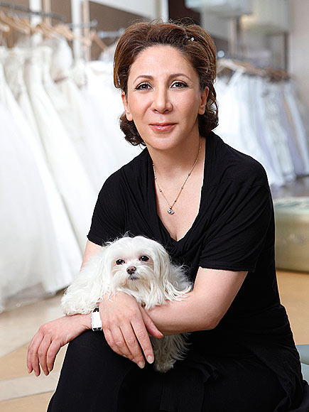 Reem Acra withe Lulu dog, People.com