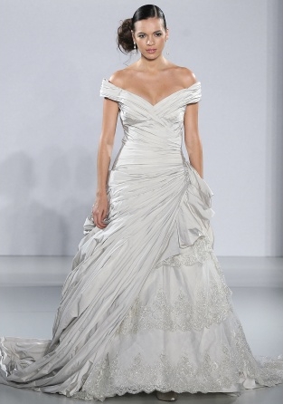 abito da sposa Frederique Ian Stuart 2013 Supernova Collection Foto Marthastewartweddings