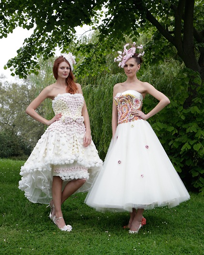 abito da sposa con caramelle Ian Stuart and Stephanie Allin candy dresses Photo Zankyou.co.uk