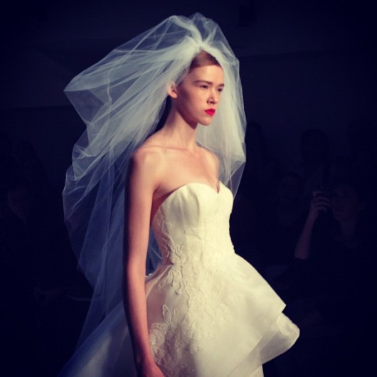 abito da sposa Chrysler Amsale 2013 - Photo dbave on Instagram