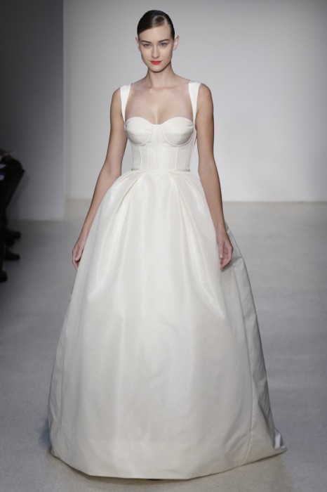 abito da sposa Greenwich Amsale 2013 - Photo wwd.com