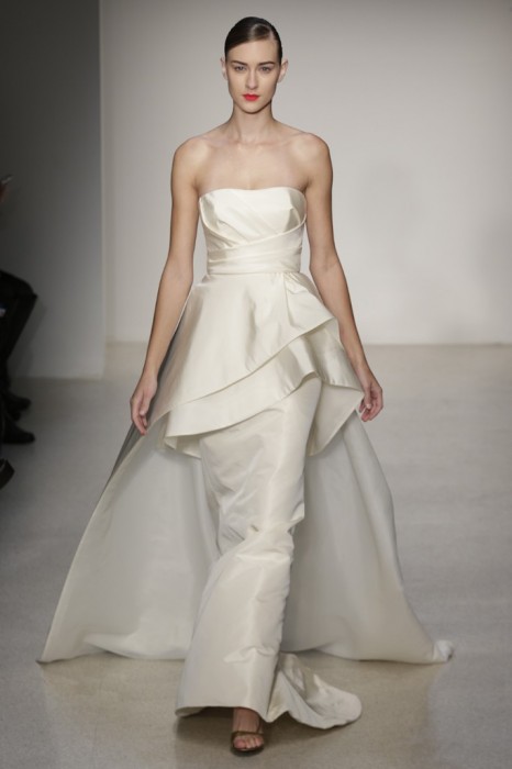 abito da sposa Hudson Amsale 2013 Photo wwd.com