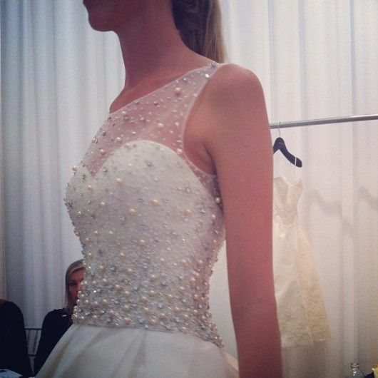 abito da sposa Plaza Amsale 2013 Photo thewhitedress on Instagram