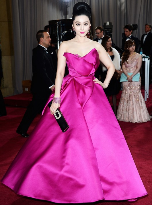 Fan Bingbing in Marchesa Fall 2013 Oscars 2013