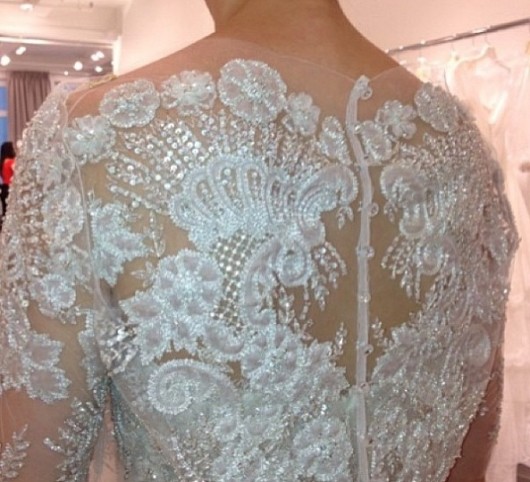 abito da sposa Monique Lhuillier Spring 2014 18 foto Monique Lhuillier