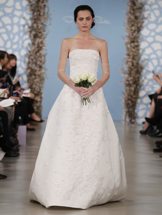 abito da sposa Oscar de la Renta Spring 2014 
