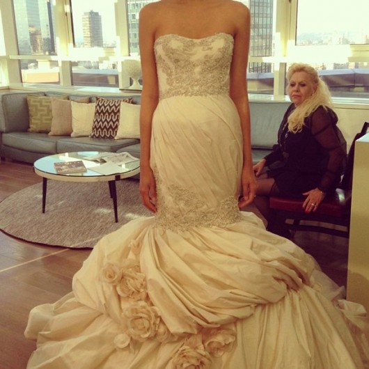 abito da sposa Aella Ines di Santo Fall 2014 foto juliesavage 