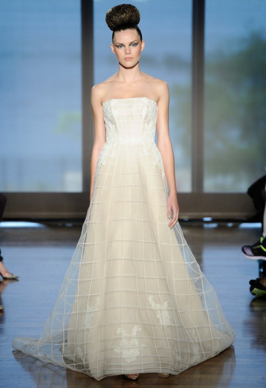 abito da sposa Arcadia Ines di Santo Fall 2014