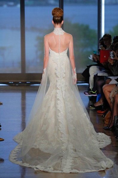 abito da sposa Celadine Ines di Santo Fall 2014 foto zimbio