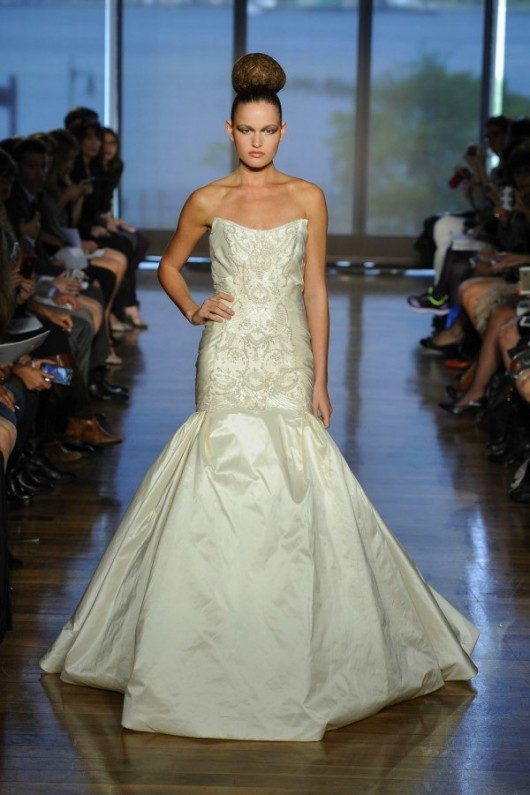 abito da sposa Chara Ines di Santo Fall 2014