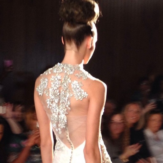 abito da sposa Cybelle Ines di Santo Fall 2014 foto weddingwire