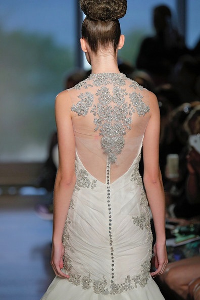 abito da sposa Cybelle Ines di Santo Fall 2014 foto zimbio 