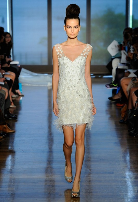 abito da sposa corto Eos Ines di Santo Fall 2014
