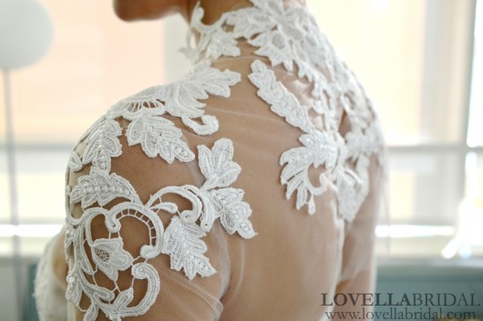 abito da sposa Helene Ines di Santo Fall 2014 foto lovellabridal 