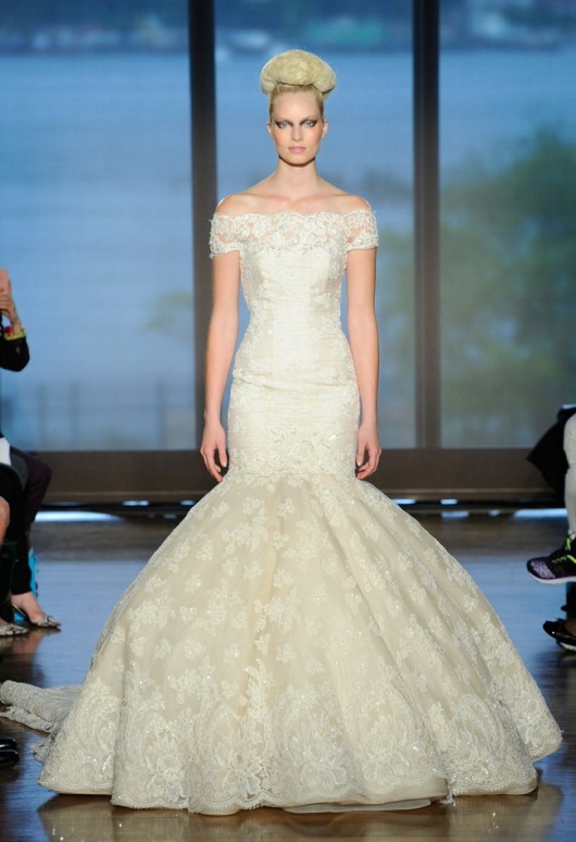abito da sposa Iva Ines di Santo Fall 2014